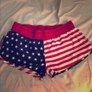 American Flag shorts